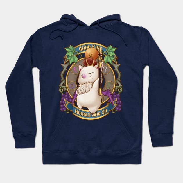 Good King Moogle Mog XII Hoodie by Sarya